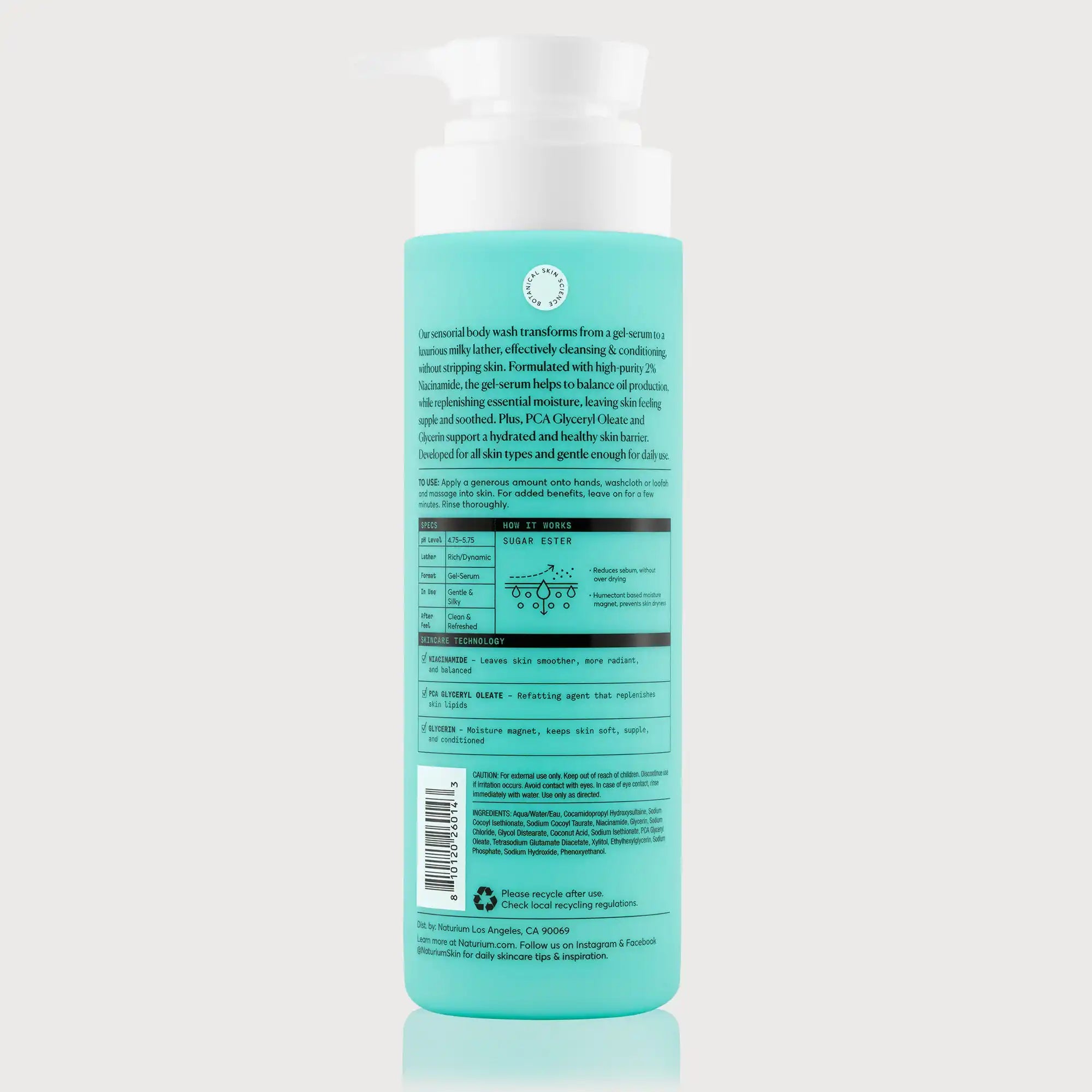 the-purifier-niacinamide-serum-body-wash-i3 NATR-The-Purifier-Niacinamide-Body-Wash_back.webp