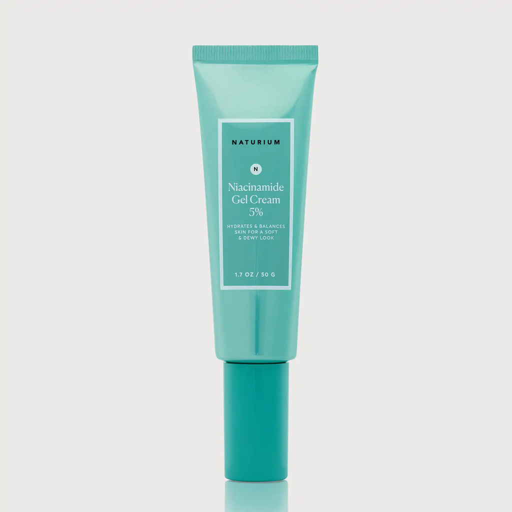 niacinamide-gel-cream-5-e6 NATR_NiaGelCream_tube_front_CapOn_bonebkgd.webp