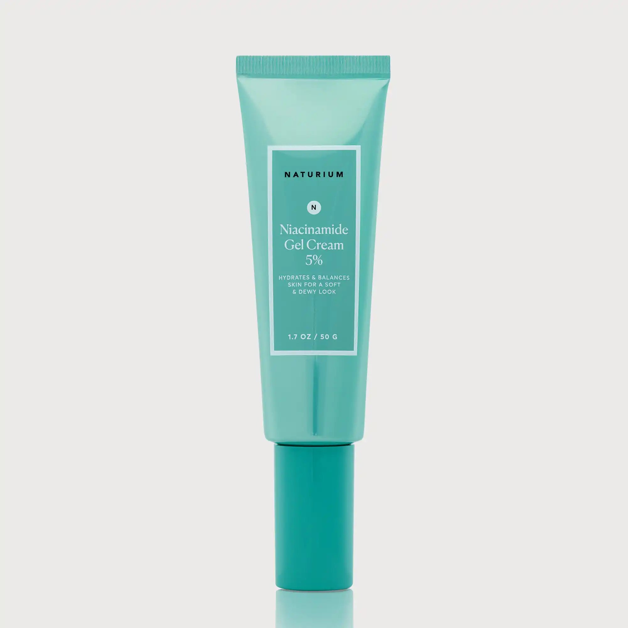 niacinamide-gel-cream-5-e6 NATR_NiaGelCream_tube_front_CapOn_bonebkgd.webp